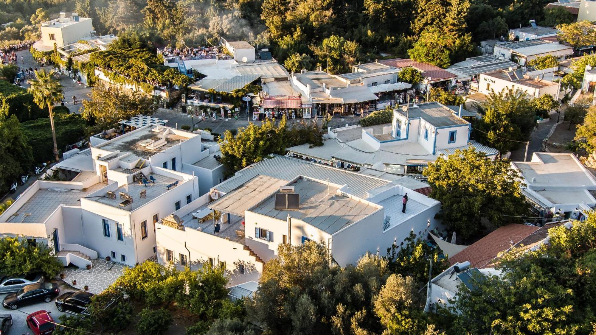 Lagoudi Zia Giannis & Maria Sunset House 빌라 외부 사진