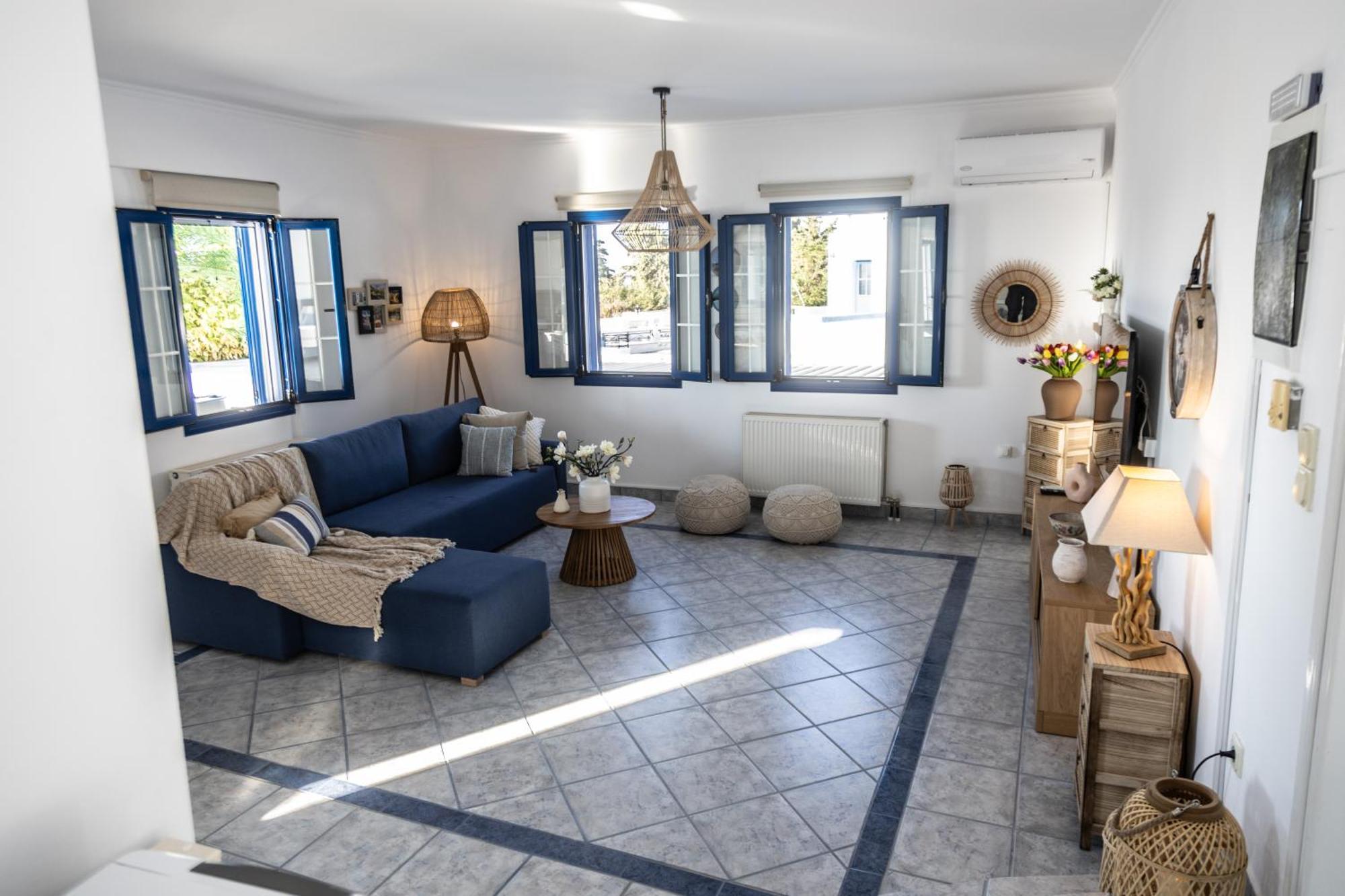 Lagoudi Zia Giannis & Maria Sunset House 빌라 외부 사진