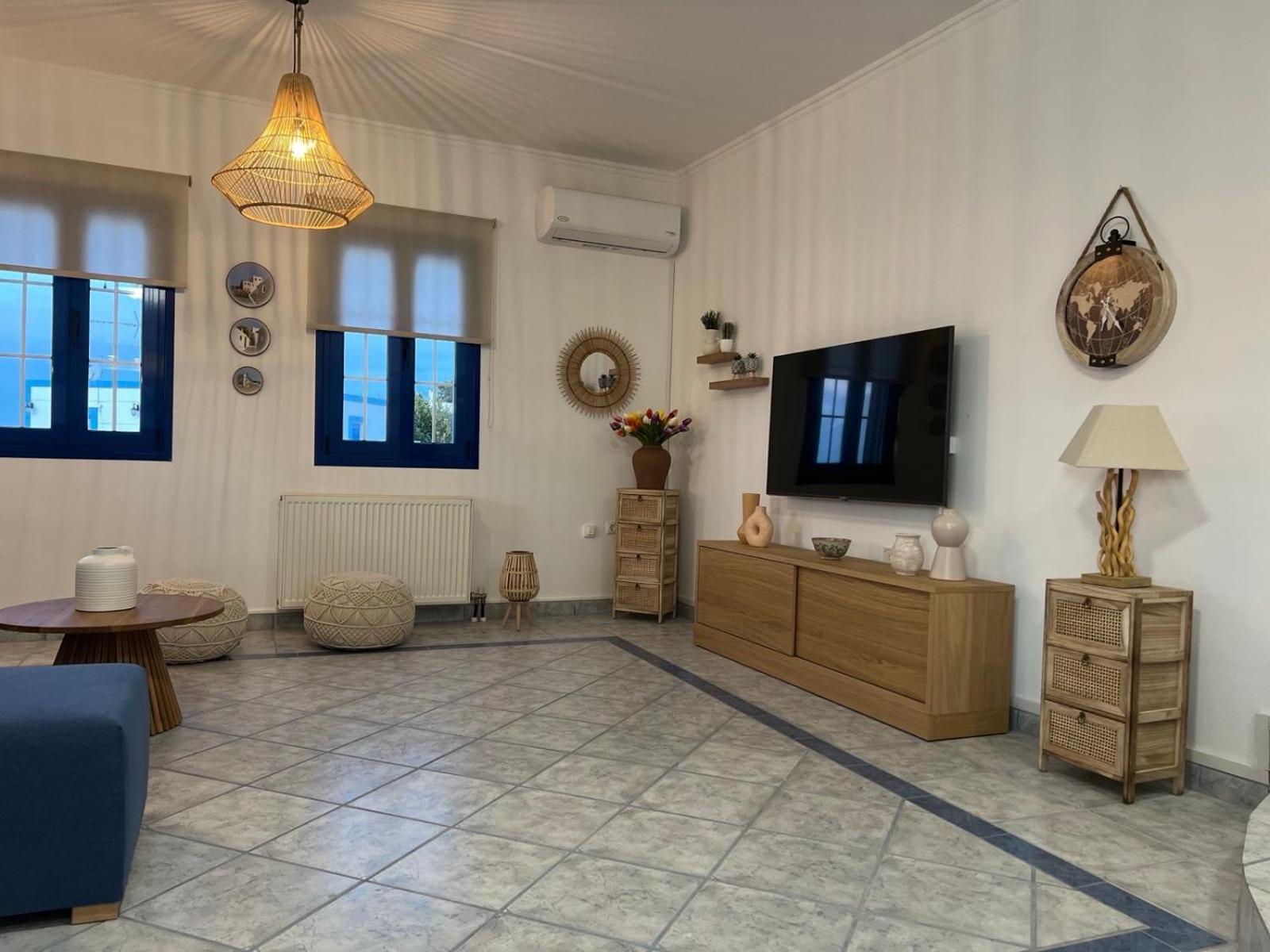 Lagoudi Zia Giannis & Maria Sunset House 빌라 외부 사진